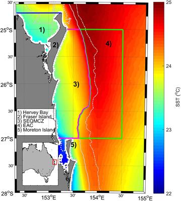 Marine Heat Waves and the Influence of El Niño off Southeast Queensland, Australia